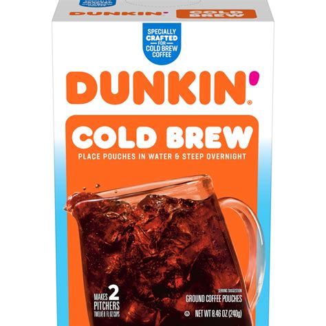 dunkin cold brew packs|Cold Brew Coffee Packs .